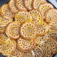 کلوچه فومن اصل با طعم هل اکبر وگردو درجه یک