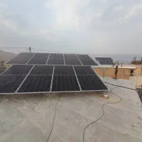 پنل خورشیدی و پمپ و شناور آب چاه خورشیدی