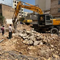 اجاره بیل لاستیکی ۲۰۰وبیل زنجیری تخریب و خاکبرداری|خدمات حمل و نقل|شیراز, باغ تخت|دیوار