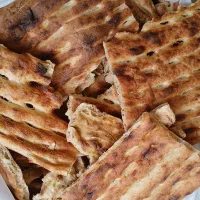 ۲۵ کیلو نان خشک خانگی