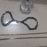 زنجیر کارتیر و دست بنده قلبی برای دو دوست