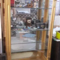 بوفه طلایی چوبی