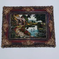 تابلو فرش منظره