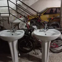 روشویی ، کارکرده با شیر|لوازم سرویس بهداشتی|بومهن, |دیوار