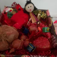 دکوری یلدایی با ژوپینگ هرجعبه فقط 100|مجسمه، تندیس، ماکت|قم, حاج خلیل|دیوار