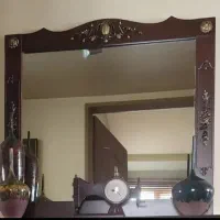 آیینه چوبی ۹۵ در ۸۰