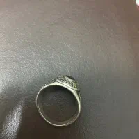 نقره اصالت دار نگین آبی آسمانی قدمت دار