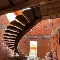 پله گرد بتنی|خدمات پیشه و مهارت|اطاقور, |دیوار