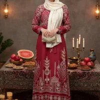 پیراهن سنتی خاص و شیک بافت های جذاب موجوده|لباس|قم, انصار‌الحسین|دیوار