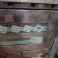 تنور گازی با سنگ بزرگ