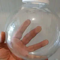 گلدان شیشه ای دیوارکوب|صنایع دستی و سایر لوازم تزئینی|مشهد, فتح المبین|دیوار