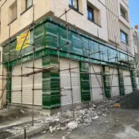 اجرای نمای کامپوزیت و تابلوی فروشگاه