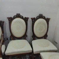 مبل ۹ نفره سلطنتی با نهار خوری ۸ نفره با صندلی|مبلمان خانگی و میز عسلی|اصفهان, محله اسلامی|دیوار