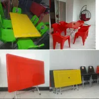 میز و صندلی تاشو پلاستیکی میز تاشو فلزی صندلی