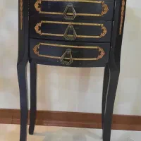 میز چوبی سه کشو