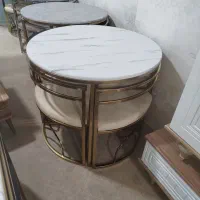 نهارخوری کمجا میز غذا خوری فلزی ۴نفره