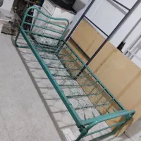 تخت خواب آهنی یکنفره قدیمی