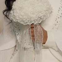 دسته گل عروس مصنوعی