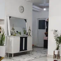 آینه کنسول چوب(ام دی اف) بسیار زیبا|بوفه، ویترین، کنسول|رشت, عینک|دیوار