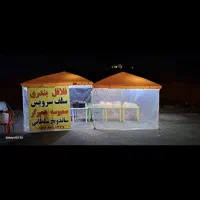 چتری بزرگ محکم و برزنت کانتینری|کوهنوردی و کمپینگ|صدرا-فارس, فاز ۱|دیوار