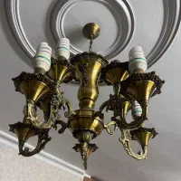 لوستر برنجی فرشته و الماس