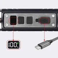 چراغ قوه یووی اسمال سان دارای نشانگر درصد شارژ|کوهنوردی و کمپینگ|رشت, کوی طالقانی|دیوار