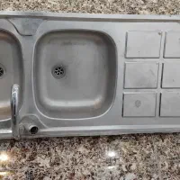 سینک ظرفشویی در حد نو