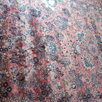 فرش کهنه قدیمی گزم آمریکای دست بافت