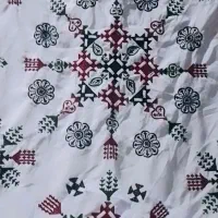 ملافه تشک دست دوز با دوخت پری والی.