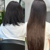 اکستنشن موی طبیعی و الیاف