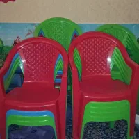 صندلی پلاستیکی دسته دار