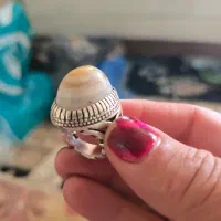 انگشتر سنگینوزن نقره