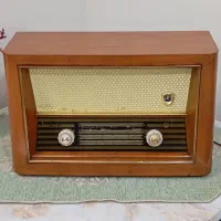 رادیو قدیمی لامپی آلمانی عتیقه کلکسیونی تمیز