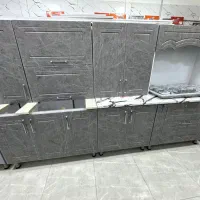 کابینت آماده ممبران ۶متری +سینک +هود وگاز ۵ شعله|مصالح و تجهیزات ساختمان|کرج, مصباح|دیوار