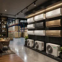 کولر گازی (گرین)GREENداکت اسپیلیت کولرگازی ایستاده