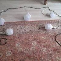 8/5 متر ریسه و لامپ. فروش تکی|ریسه و چراغ تزئینی|سهند, |دیوار