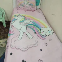 فروش فوری سرویس اتاق کودک یونیکورن+فرش السا و آنا