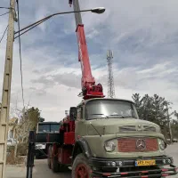 جرثقیل دهچرخ کفی ۱۵ تنی