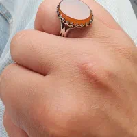 انگشتر شرف شمس و فیروزه