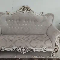 مبل ۷نفره سالم بدون شکستگی بامیزعسلی|مبلمان خانگی و میز عسلی|گلبهار, نوبهار|دیوار