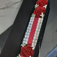 شب یلدا باکس پول آرایی هدیه کادو گل روز پدر روزمرد