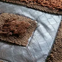 فرش چرم ESPRIT ترکیه ۴ متری به همراه پادری