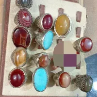 سنگ یمنی جنین مصور وانگشتر