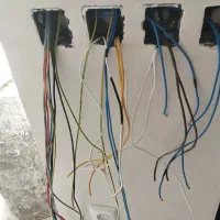 برق کاری وسیم کشی ساختمان محمدی.