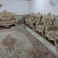 یکدست مبل سلطنتی 9نفره درحدنو|مبلمان خانگی و میز عسلی|دورود, |دیوار