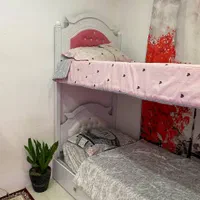 تخت دوطبقه ام دی اف وفلزی|تخت و سرویس خواب|تهران, دولتخواه جنوبی|دیوار