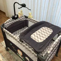 تخت و پارک و تخت کنار مادر کول بیبی coolbaby|تخت و صندلی بچه|چالوس, |دیوار