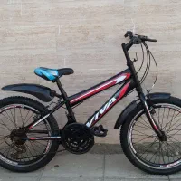 دوچرخه سایز 20 دنده‌ای رینگ آلمینیومی تمیز شیک