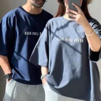 تیشرت باکسی NEVER LOOK BACK