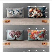 روبالشتی مخمل لوکس لمینت شده طرح آوا کد۹۰۹|رختخواب، بالش، پتو|تهران, آشتیانی|دیوار